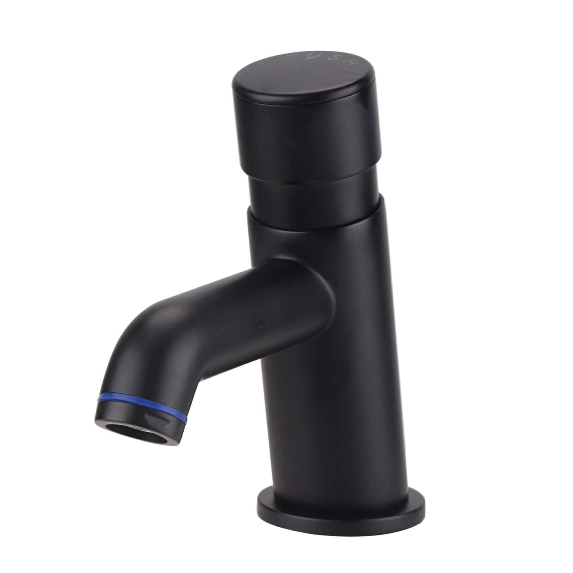 Buy Vision non concussive time adjustable basin single tap modern - black (hot & cold indicators) Online UK | HOUSE OF ENKI